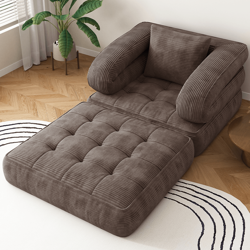 Multi Functional Transformable Sofa Bed - No Assembly Required, High-density Sponge, Soft Skin Friendly Fabric | Suitable for Multi Position Sofas In Small Spaces, Bedrooms, Apartments, Film And Television Sofas, Lazy Sofas, Office Sofas