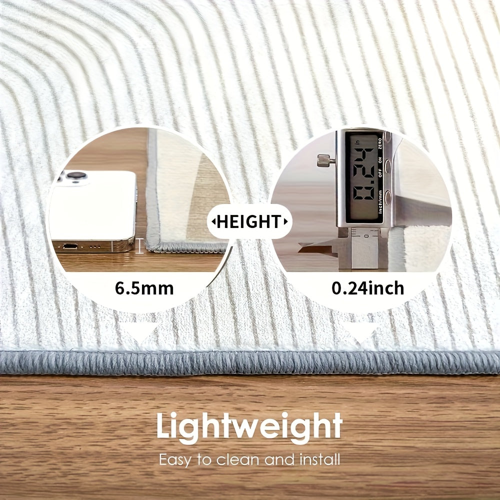 850G Velvet Floral Washable Modern Carpet with Soft Fine Craftsmanship And High Quality Assurance, Ideal for Living Room Rug with Retro Design for Home Decoration