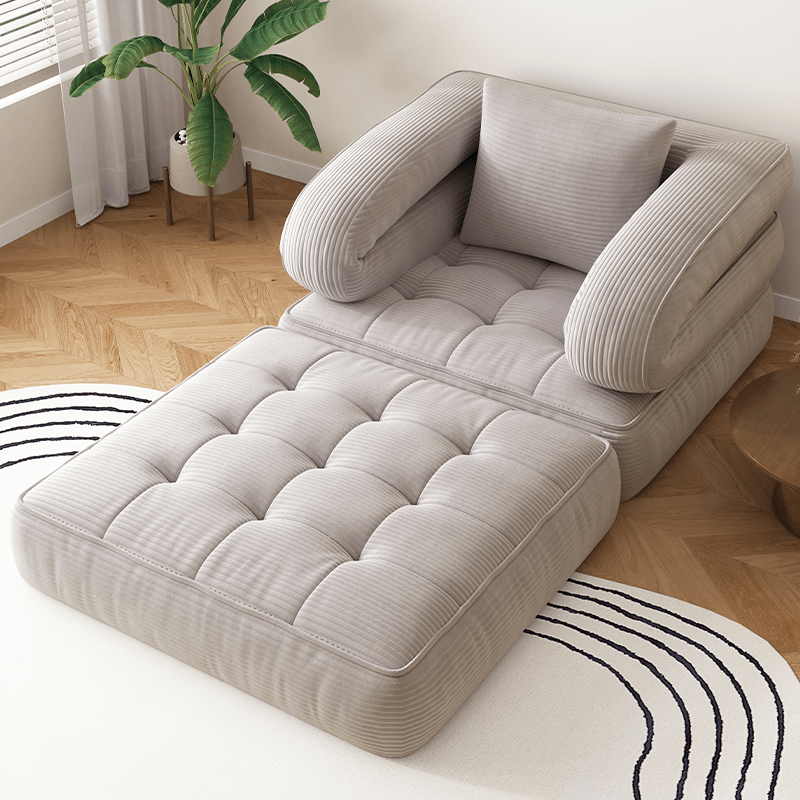 Multi Functional Transformable Sofa Bed - No Assembly Required, High-density Sponge, Soft Skin Friendly Fabric | Suitable for Multi Position Sofas In Small Spaces, Bedrooms, Apartments, Film And Television Sofas, Lazy Sofas, Office Sofas