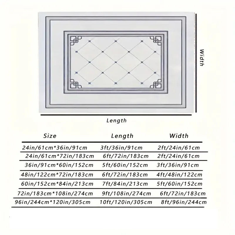 8x10 Feet Luxury Large Rug for Living Room, Fuzzy Plush Large Area Rug, Fluffy Modern Shag Non Slip Soft Furry Carpet for Bedroom Study Room Teens Dorm Home Decor Christmas Gift